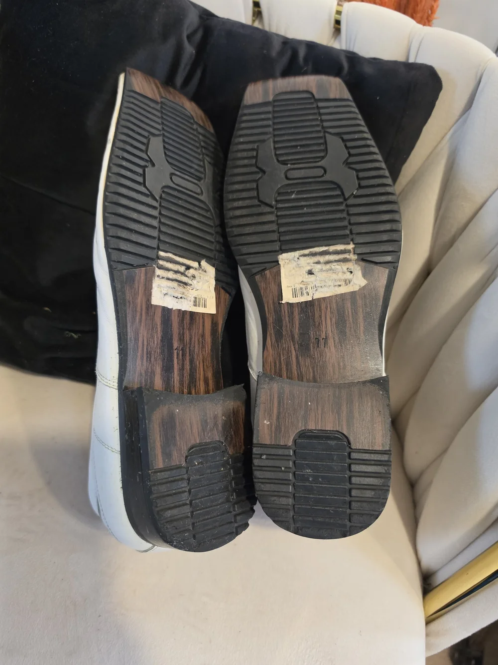 Men's Slip-On Dress Loafers in White